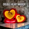 double-heart-mirror