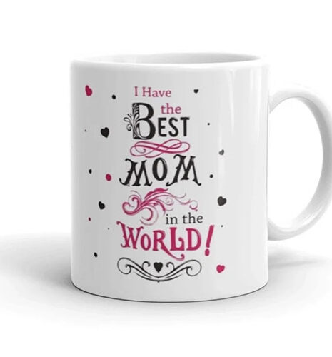 Best Mom in the World Ceramic Coffee Mug – Perfect Gift