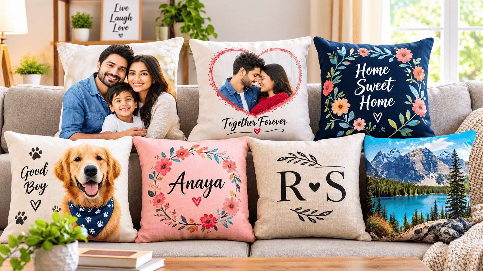 Customized Pillow Cover: Make Your Home & Gifts More Personal